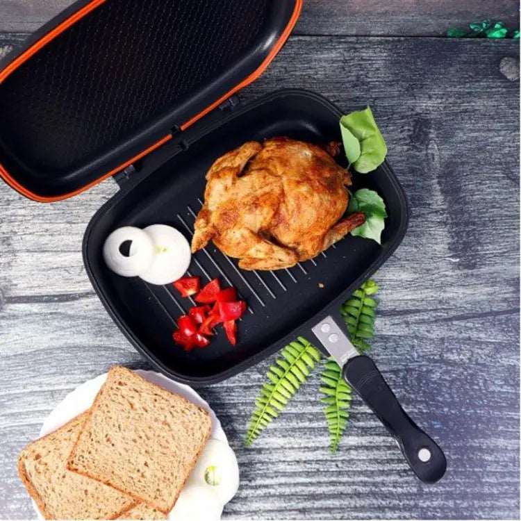 Non Stick Double Sided Grill Pan