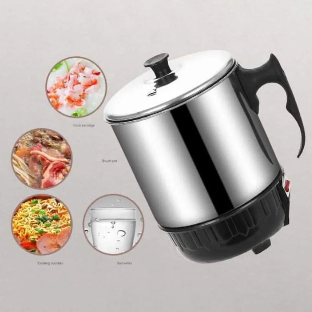 Portable Stainless Steel Electric Kettle