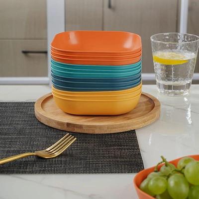 Square Snack Plate Set