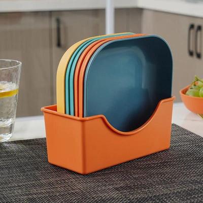 Square Snack Plate Set
