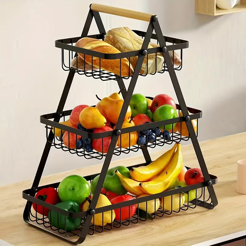 Modern Iron Fruit Basket