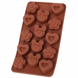 Teddy Heart Silicone Chocolate Mould – Brown