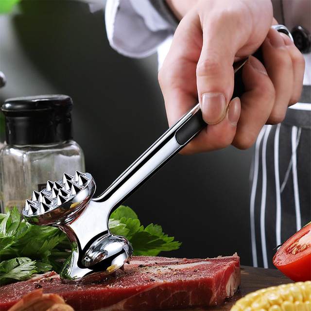 Stainless Steel Meat Tenderizer Mallet