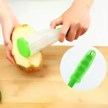 Stainless Steel Peeling Knife Lightweight Easy to Clean Fruit Peeler Multi-Purpose With Storage Box Knife Peeler