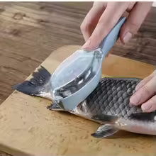 Fish Scale Scraper Fish Skin Brush Seafood Tools Fast Remove Fish Scraper Cleaning Knife Kitchen Accessories