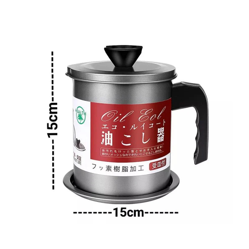 Stainless Steel Oil Strainer Pot
